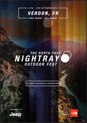Les Gorges du Verdon de nuit ? Le rendez vous North Face !