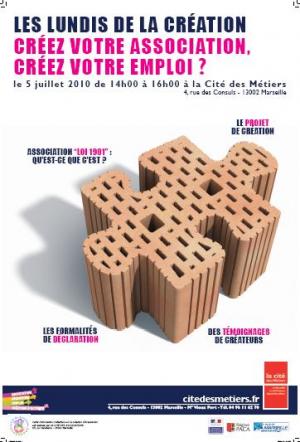 Les Lundis de la créa : Créez votre association, créez votre emploi ?