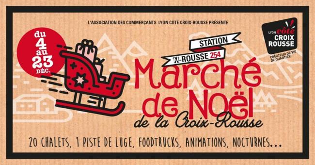 Marché de Noël de la Croix-Rousse - Lyon 
