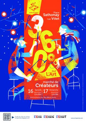 Marché de Noël des créateurs et artisans d'art lyonnais
