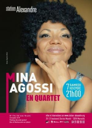 Mina Agossi en quartet