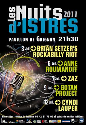 Nuits d'Istres enflammées