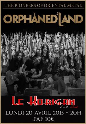 Orphaned Land Acoustique+ Guest @ Le Korigan Aix / Luynes