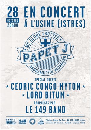 Papet-J & le 149 Band Feat. Cedric Myton et Lord Bitum
