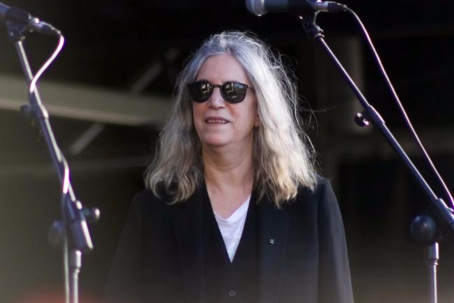 Patti Smith en concert à Nice