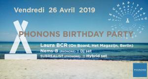 Phonons Birthday Party