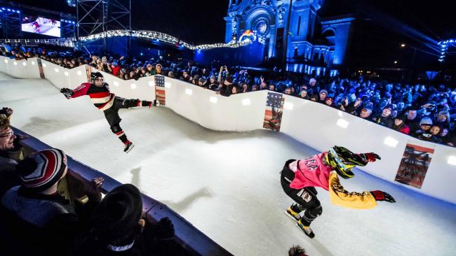 Red Bull Crashed Ice Skaters