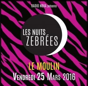 Retour des Nuits Zébrées au Moulin