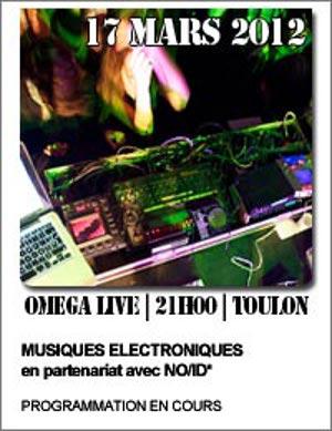 Soirée musiques électroniques à l'Omega !