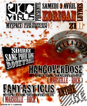 Soirée Sang pour Sang Rock 'n' Roll
