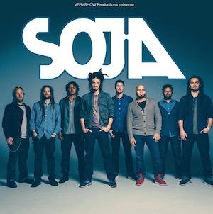 SOJA + Jah Legacy en concert à l'Usine