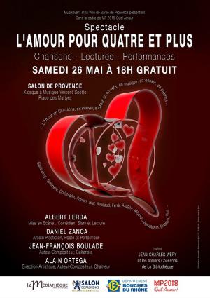 Spectacle musical : l'amour pour 4 et plus