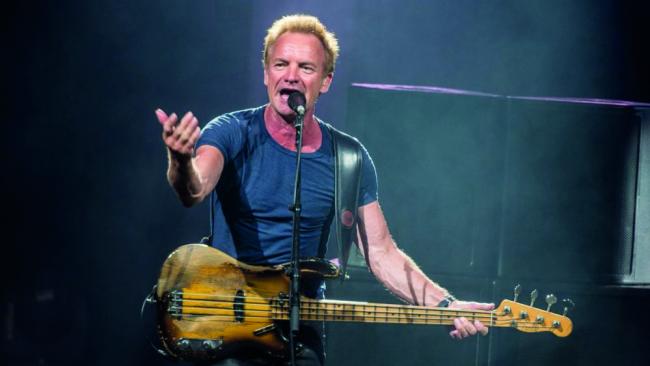 Sting en concert, à Nice