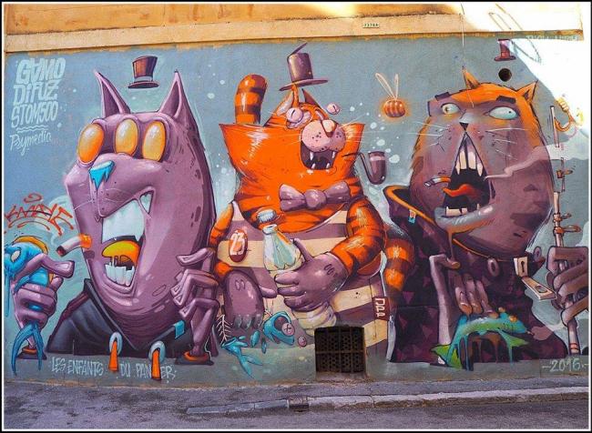 Street Art Tour dans le quartier du Panier