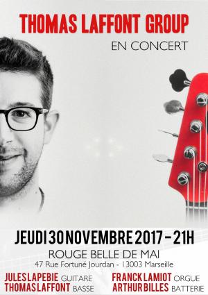 Thomas Laffont Group au Rouge Belle De Mai