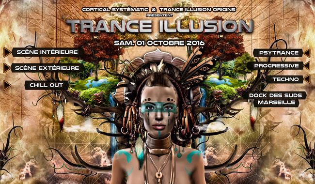 Trance Illusion tranforme le Dock en jungle Amérindienne