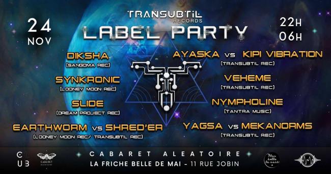 TRANSUBTIL Label party #2