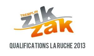 TREMPLIN NICE ZIK ZAK - QUALIFICATIONS LA RUCHE 2013