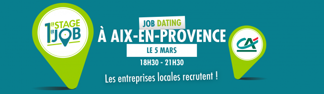 Un Job Dating organisé par le Crédit Agricole Alpes Provence et Wizbii
