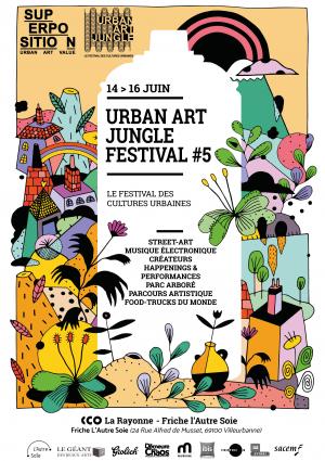 Urban Art Jungle Festival #5 - Villeurbanne