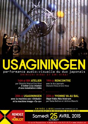 Usaginingen performance audio-visuelle