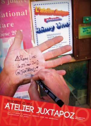 Vendredi 25 mai : Vernissage de Remy Uno (collectif l'ARTMADA)