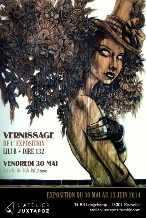 Vernissage de l'Expo - LILI B + DIRE 132