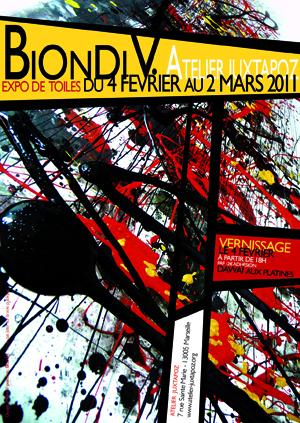 Virginie Biondi à l'atelier Juxtapoz