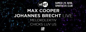 WeArt invite Max Cooper & Johannes Brecht
