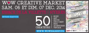 WOW Creative Market, Espace de la Villette, Hyères, 5ème édition
