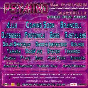 TRANSUBTIL ET LES MERRY Pranksters présentent PSYMIND