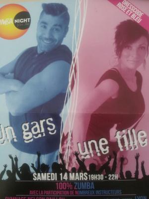 Zumba night "Un gars, une fille"