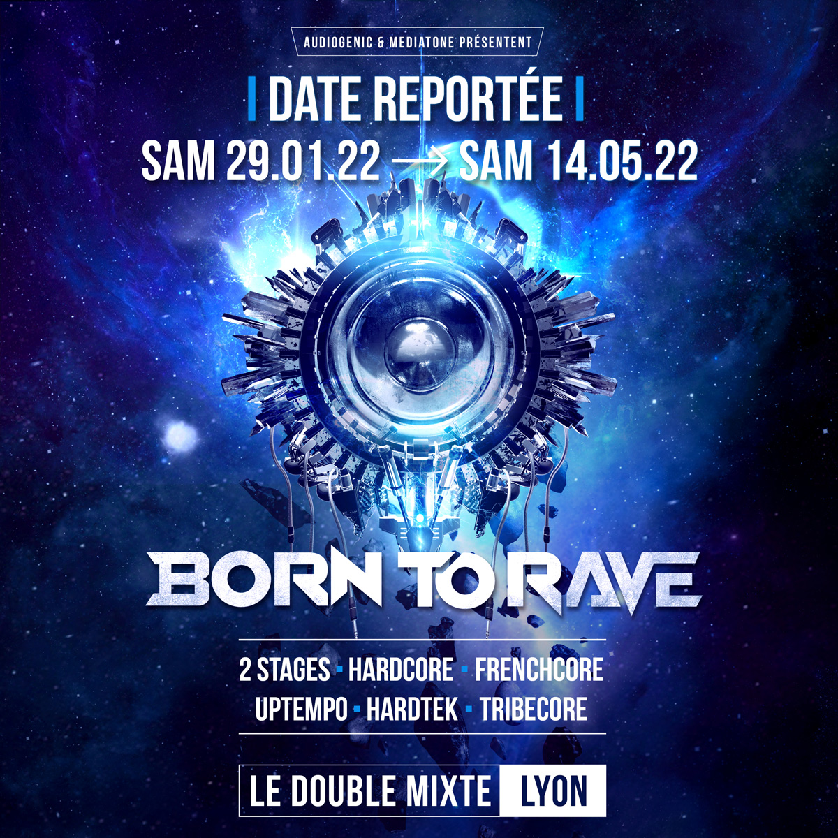 Lyon : Born to rave au Double Mixte 
