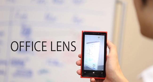 Office Lens : un scanner de poche