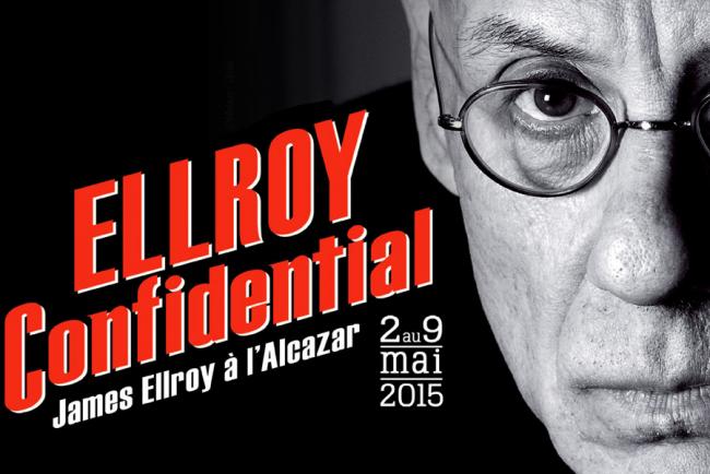 Le grand James Ellroy à l'Alcazar de Marseille