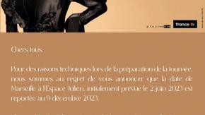 LA ZARRA - REPORT DE DATE !