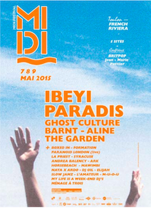 Midi festival, édition de printemps