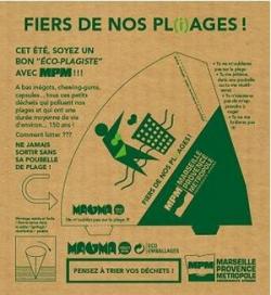 MPM et Magma vous offrent une poubelle de plage!