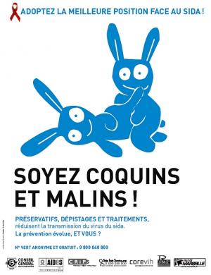 VIH : restez coquins et malins