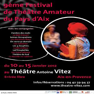 9ème festival de théâtre amateur du Pays d’Aix !