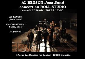 AL BENSON Jazz Band en concert au ROLL’STUDIO