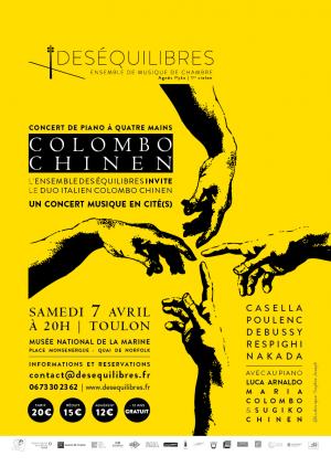 Concert de piano à quatre mains Colombo / Chinen 