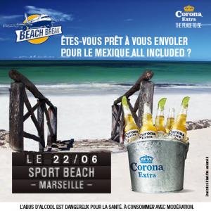 CORONA BEACH BREAK au SportBeach à Marseille