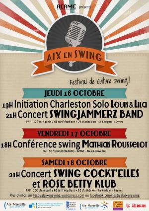 Festival Aix en swing - Swing Cockt'elles et Rose Betty Klub