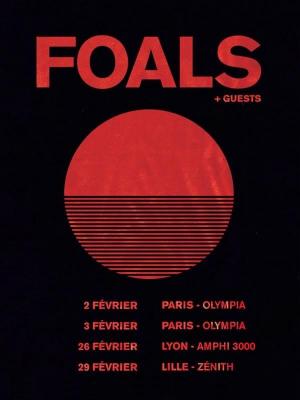 Foals en concert à l'Amphithéâtre 3000 à Lyon !