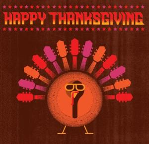 "Happy Thanksgiving" au Hard Rock Café Nice