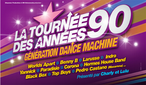 Hommage à la Dance avec la tournée des années 90 au Dôme