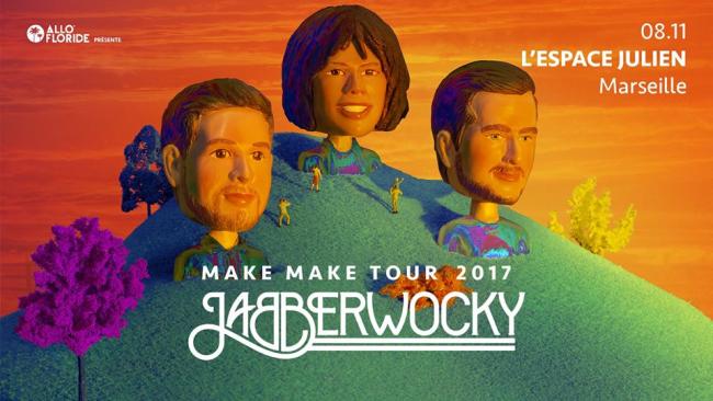 [ANNULE] Jabberwocky en concert à l'Espace Julien