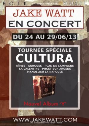 Jake Watt / Tournée CULTURA