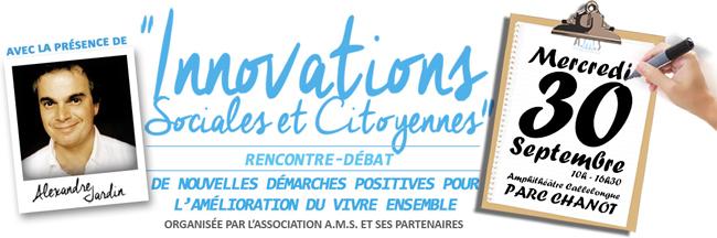 Journée "Innovations sociales et Citoyennes "